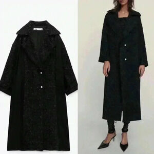 ✨SALE✨ Zara Limited Edition Combination Coat Size S - LIMITED TIME ONLY